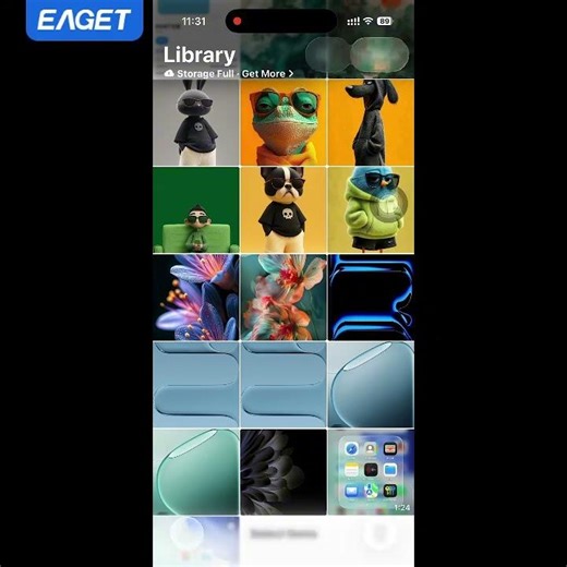 iphone Backup Made Easy | EAGET CU20 Flash Drive Tutorial#eaget #CU20 #tech #flashdrive #usbdrive