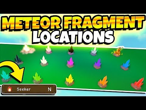 ALL 15 *SECRET* METEOR FRAGMENT LOCATIONS IN POWER SIMULATOR *SEEKER SKILL QUEST* (Roblox)