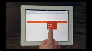 Drop-Down Navigation: Responsive and Touch-Friendly