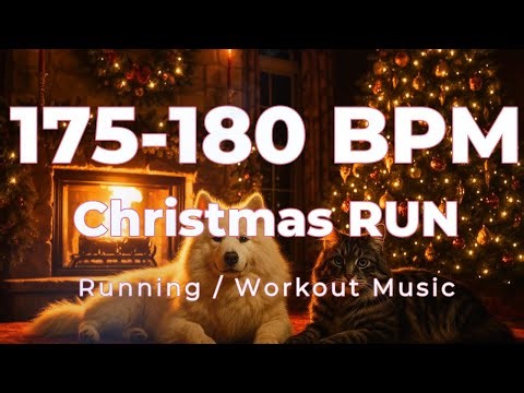 173–181 BPM Christmas RUN | Running / Workout Music MIX | Christmas Carol Vibes