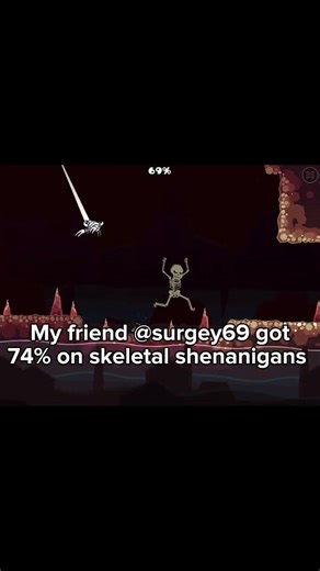 Go subscribe to @Surgey69 letting me his footage #gd#skeletalshenanigans#game#geometrydash