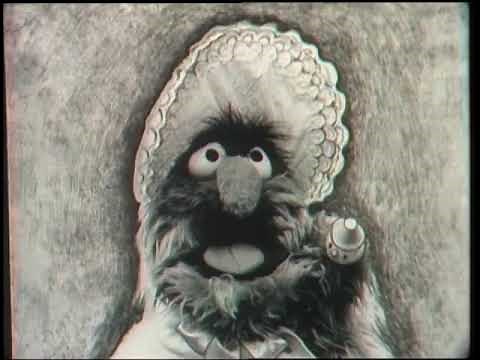 Classic Sesame Street - Herry Monster Shows Gordon His Pictures 1970