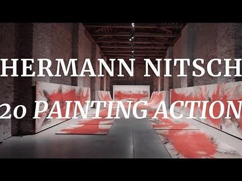 Hermann Nitsch | 20th Painting action