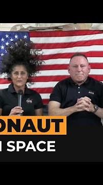 Astronauts stuck on International Space Station give update