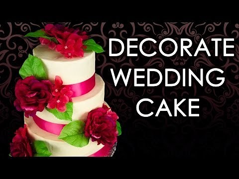 How to Make a Wedding Cake: Wedding Cake Decorating (Part 3) from Cookies Cupcakes and Cardio