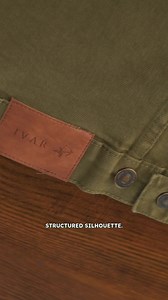 124K views · 77 reactions | Elevate your wardrobe with a structured, modern-fit denim jacket made to last. Matte metal hardware, precision stitching, and clean paneling deliver a refined look. A timeless essential—crafted for versatility, durability, and effortless style. | IVAR | Facebook