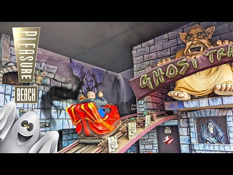 World’s Oldest Ghost Train at Blackpool Pleasure Beach (June 2022) [4K Backlight]