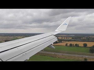 Super hard landing at Norwich airport!