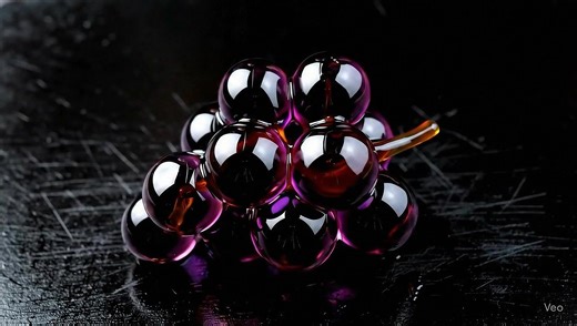 Uva de vidro/ Glass Grape cutting 🍇🔪✨. @glass_slice_asmr ✨#asmr #asmrsounds #glassfruit #glassfruit #cutting #fyp #foryoupage #asmrsounds @glass_slice_asmr @glass_slice_asmr