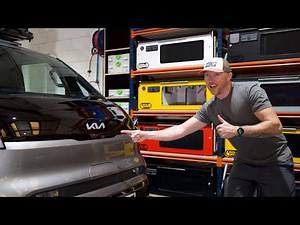 How to turn a KIA PV5 into a Campervan without a single permenant modification