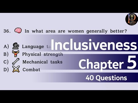 Inclusiveness Chapter 5 Questions