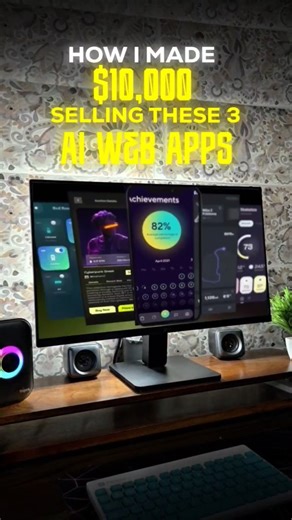 Iron Coding | Android Developer | Flutter | Web Developer on Instagram: "Built 3 AI-powered web apps and made $10K+ 💸 In this video, I'I tell you how you can make full stack web apps snd websites in pure python with ai. You can create both frontend and backend Html css javascript web development developer. #webdevelopment #coding #python #html #css #javascript #Programming"