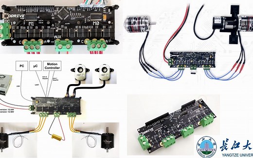 开源ODrive直流无刷电机BLDC控制系统，基于DRV8301与STM32F405的FOC伺服驱动器硬件介绍