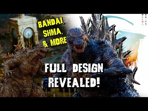 Godzilla Minus One Full Design Officially Revealed! - Godzilla -1.0 (ゴジラマイナスワンの全デザインが正式公開!)