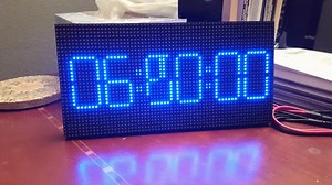 110K views · 1K reactions | You can build your own LED matrix clock...