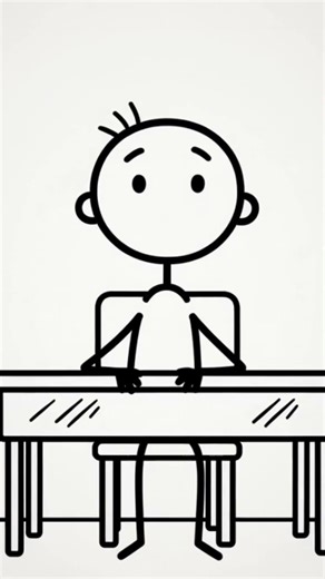 A Stick Man’s Daily Life Struggles 😂 | Funny 30s Animation #shorts