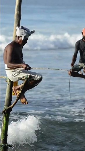 The Secret Art of Stilt Fishing in Sri Lanka ( discover an ancient fishing technique )