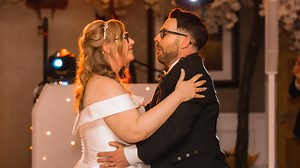 Incredible moment dad rises from wheelchair to dance with bride at wedding