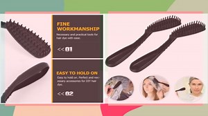Beaupretty 6 Pieces Hair Coloring Combs Hair Coloring Brush Color Comb Dying for Balayage Brush Dye Applicator Dye Comb