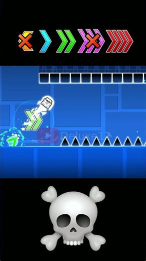 Geometry Dash Spike Challenge #shorts #geometrydash