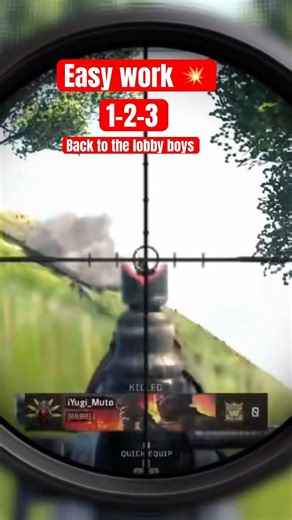 Back to the lobby key board and mouse players #bo4 #bo4blackout #callofduty #gaming #locussniper