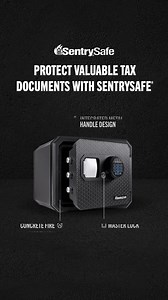 How and where you store important tax documents matters. Shop and save during our tax season sale. | SentrySafe