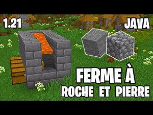 COBBLESTONE AND STONE Generator 1.21! Minecraft Java