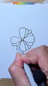 15K views · 97 reactions | #flowerdrawing #patterns | Mazaganart- تعليم الرسم | Facebook