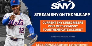 Stream Mets games through the MLB App