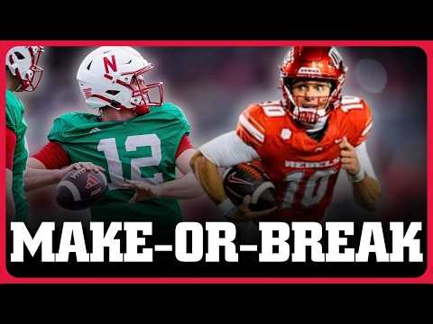 Nebraska Football's Quarterback Battle is ALREADY Decided | Andy Kendeigh | Hurrdat Sports Live