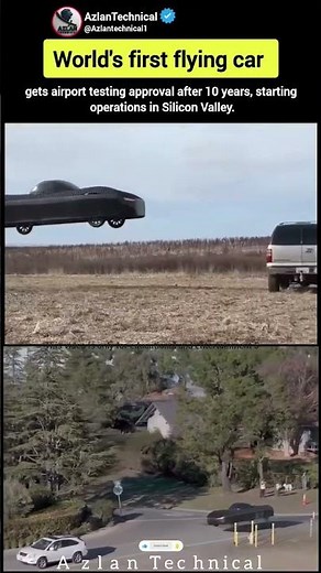 Alef Model A Flying Car Takes Its First Real Test Flight! #futuretech #flyingcar #innovation