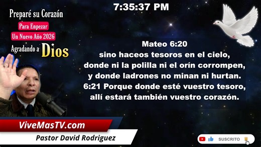 Prepare su Corazón 🔥 Para Empezar un Nuevo Año 2025 Agradando a Dios | Pastor David Rodriguez