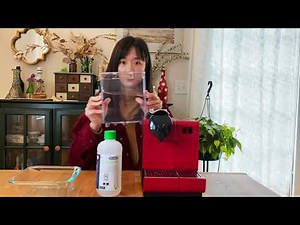 Descaling 除水垢步骤 Nespresso DeLongi Lattissima Touch