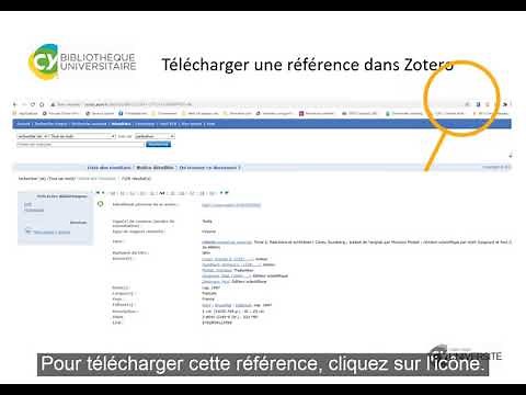 Zotero, le logiciel de gestion bibliographique