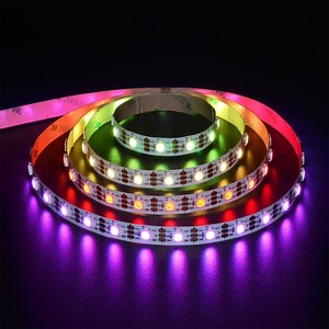 [Hot Item] Smart LED Ws2812 Ws 2812b 5050 Pixel Running 60 LEDs/M RGB Flexible LED Ws2812b IC Strip Light