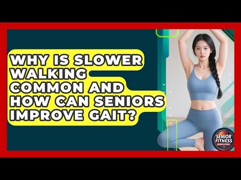 Why Is Slower Walking Common And How Can Seniors Improve Gait? - Senior Fitness Simplified
