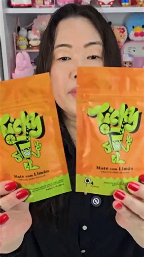 Ticky Mate and Lemon #shorts #ticky #lollipop #tasting