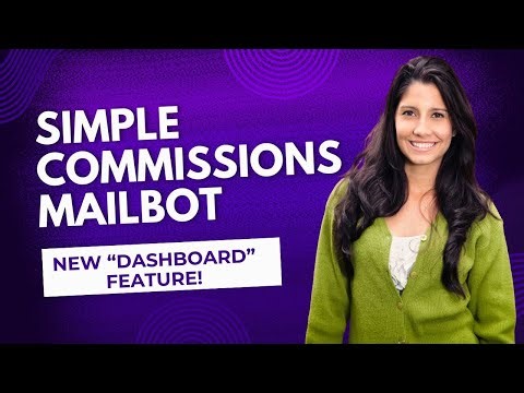 Mailbot (Simple Commissions) NEW Dashboard Feature - See Description