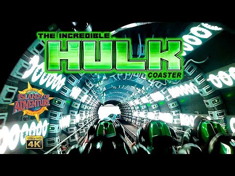 March 2023 The Incredible Hulk Coaster On Ride 4K POV Islands of Adventure