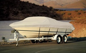 Taylor Made BoatGuard Drift Boat Cover - 16' to 17' Long Boats - 84" Beam Taylor Made Boat Covers 36