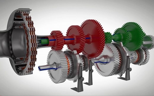 DSG变速箱结构及工作原理