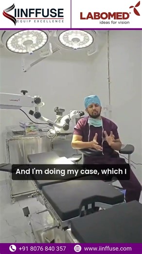 Installation of Labomed Microscope | Review By Dr. Saurabh Gupta | iinffuse