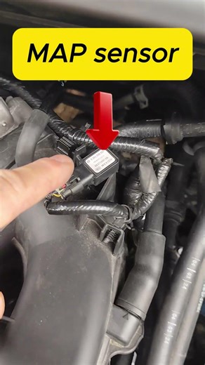 Dodge 3.6 MAP sensor location #shorts #mechanic #diy