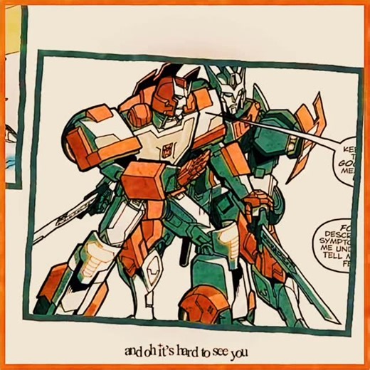 bree ᥫ᭡ on Instagram: "#dratchet i love them so much, i could definitely remake this a little better now lol #transformers #transformersmorethanmeetstheeye #mtmte #transformersidw •drift edit, ratchet edit, more than meets the eye comics, idw comics, idk do key words like these work on insta??"