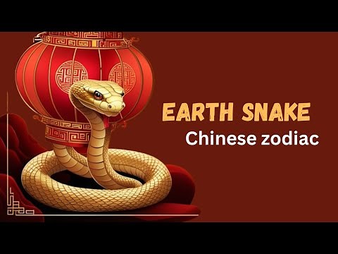 The Earth Snake: A Guide to Chinese Astrology and Traits 🪧🎎