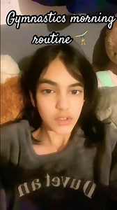 Gymnastics morning routine 🤸‍♀️🎀#beauty #routine#earlymorning