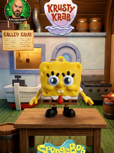 Bikini Bottom Vibes, Anywhere You Go!!! #spongebob #bikinibottom #michigan #nickelodeon #keychain