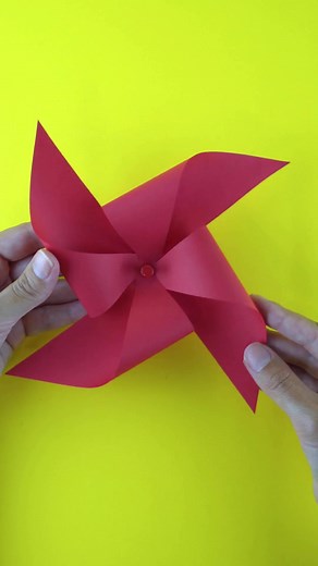 How To Make Paper Windmill in 5 minutes /Moving paper toys DIY