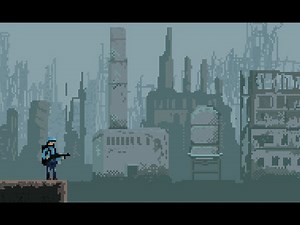 Post Apocalyptic Pixel Art for Scatteria