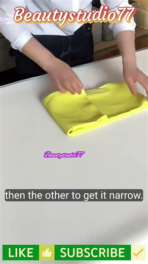 How to Fold Shorts for Girls | Space-Saving Closet Hack 👖✨ #shorts #stylishideas #foldingclothes